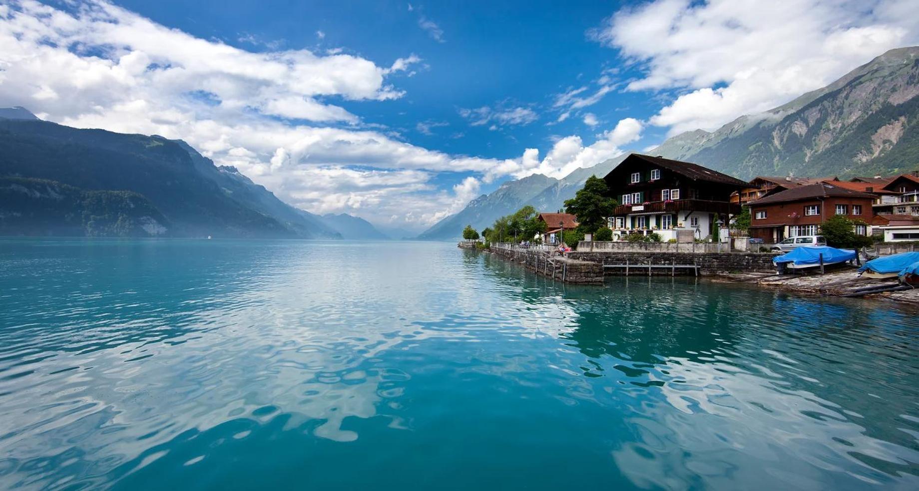 Romantic Lake & Mountain Apartment Pure Swissness Brienz  Exterior foto